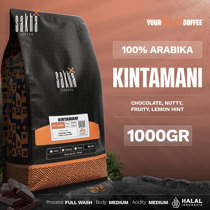 

Biji Kopi Bubuk Arabika Bali Kintamani Arabica Coffee Roast Beans 1Kg