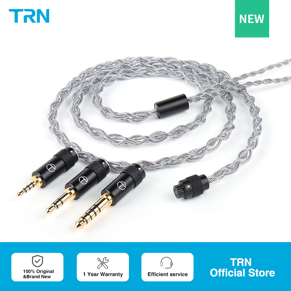 TRN Sea Serpent 4 core copper and silver mixed cable Upgradable Newly TRN Official Store  Process or
