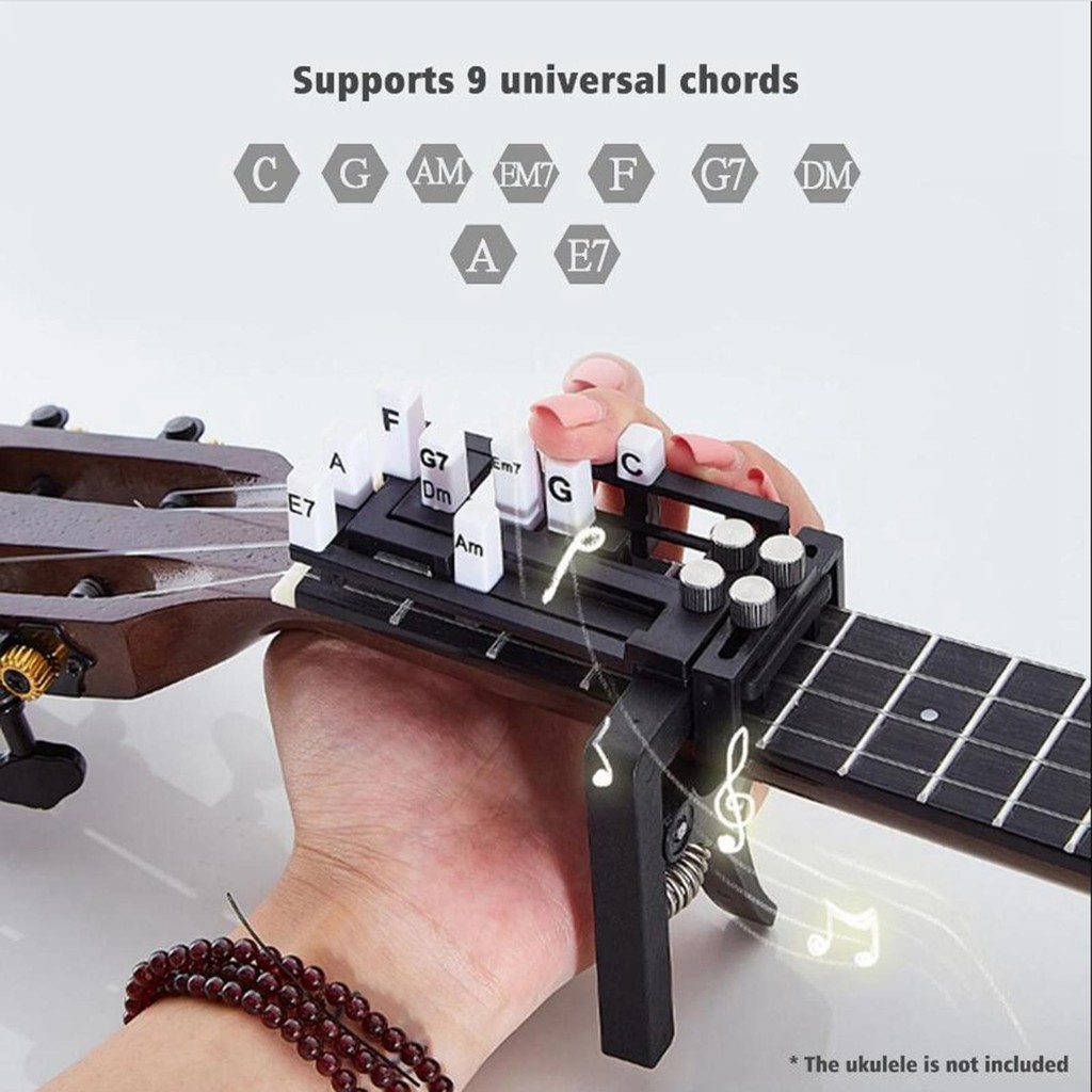 Ukulele Chord Teaching AIDS Practice chord tools Tuning string instrument Auxiliary exercise device 