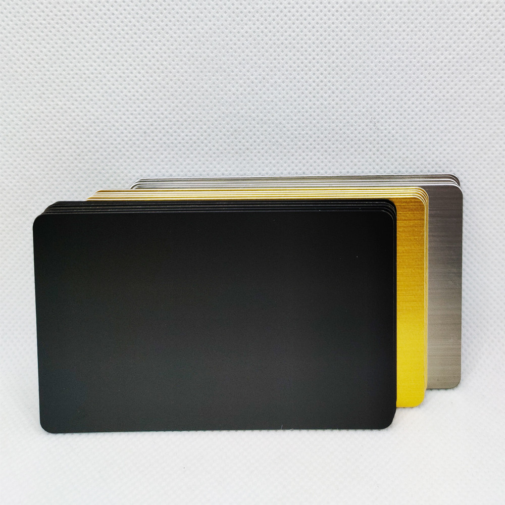 100 Pieces 13.56MHZ Blank Business NFC Chip Hidden Metal Visit Card