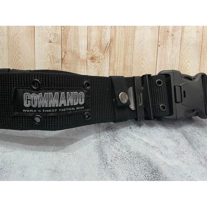 Kopel Commando - Kopel Import - Kopel Tactical-Sabuk Tactical - Hitam