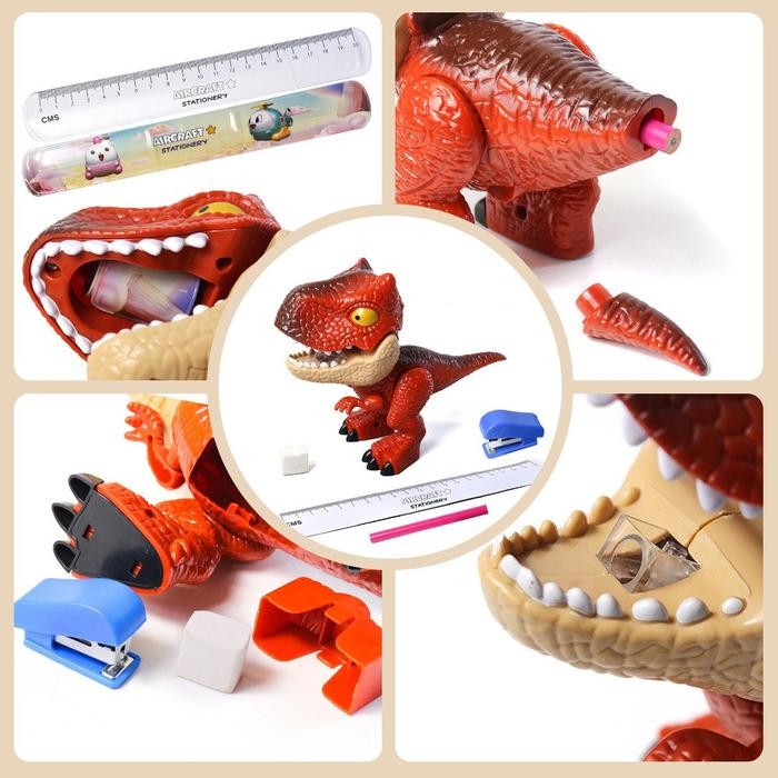 

Dinosaur Stationery 5In1 Dino Set Alas Tulis