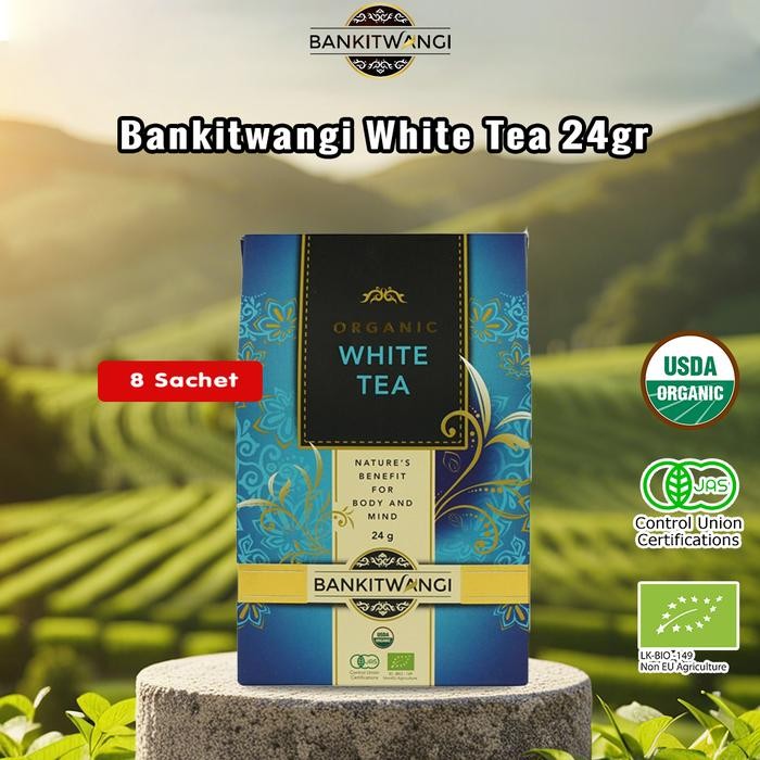 

NWFK Bankitwangi Organic White Tea 24Gr - Teh Putih Organik