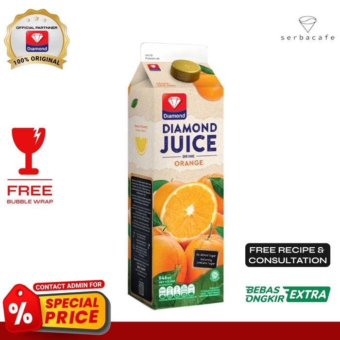

NWFK Diamond Juice Orange Unsweet (946 Ml)