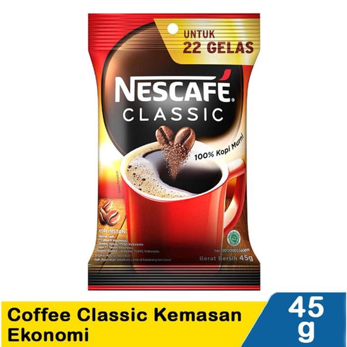

NWFK Refill Kopi Nescafe Classic 45Gr