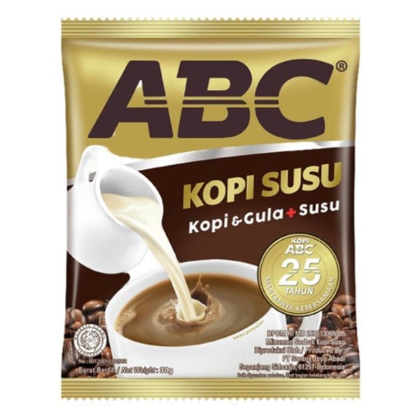 

NWFK (Termurah!!!) Kopi Abc Kopi Susu Sachet 31Gram Renceng Isi 10