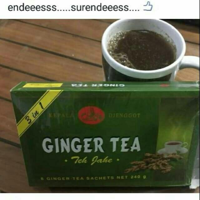 

8SXE Promo Terbaru Ginger Tea Kepala Djenggot Teh Jahe Isi 8 Sct 240Gr