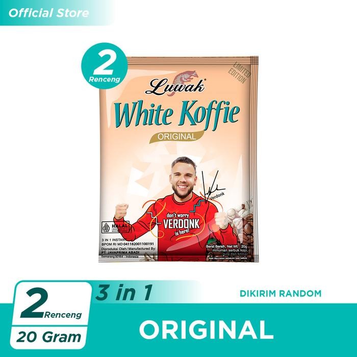 

8SXE Kopi Luwak White Koffie Original 10X20Gr (Renceng) - 2 Pcs