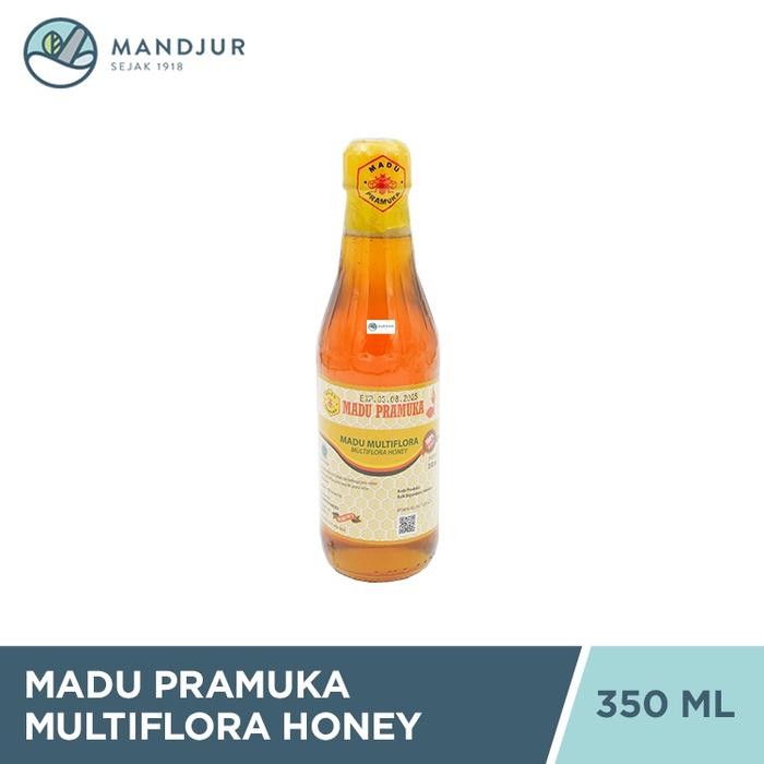 

8SXE Madu Pramuka Multiflora 350 Ml - Madu Alami Dari Berbagai Nectar Flora