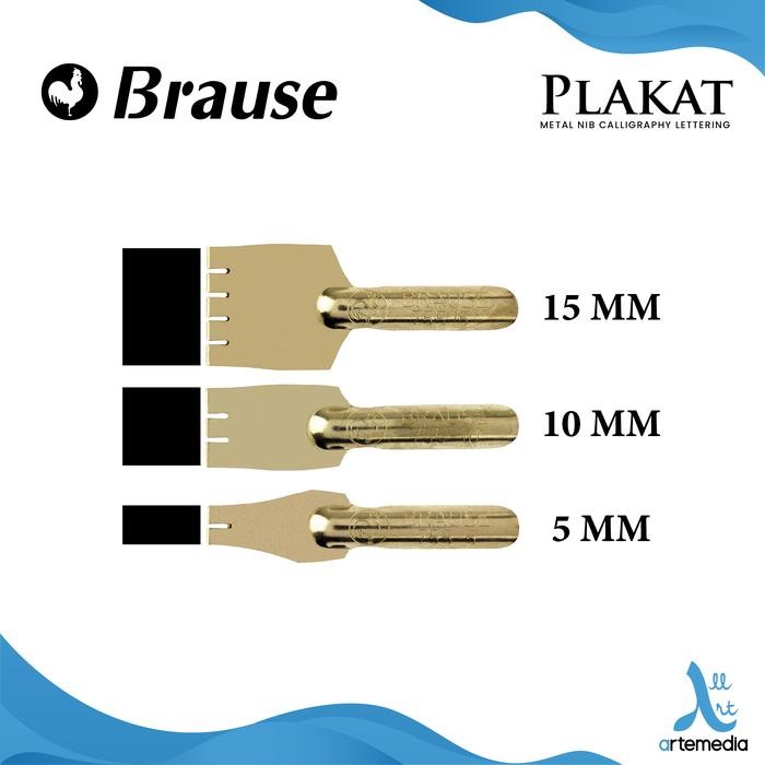 

Mata Pena Kaligrafi Brause Plakat Metal Nib Calligraphy Lettering