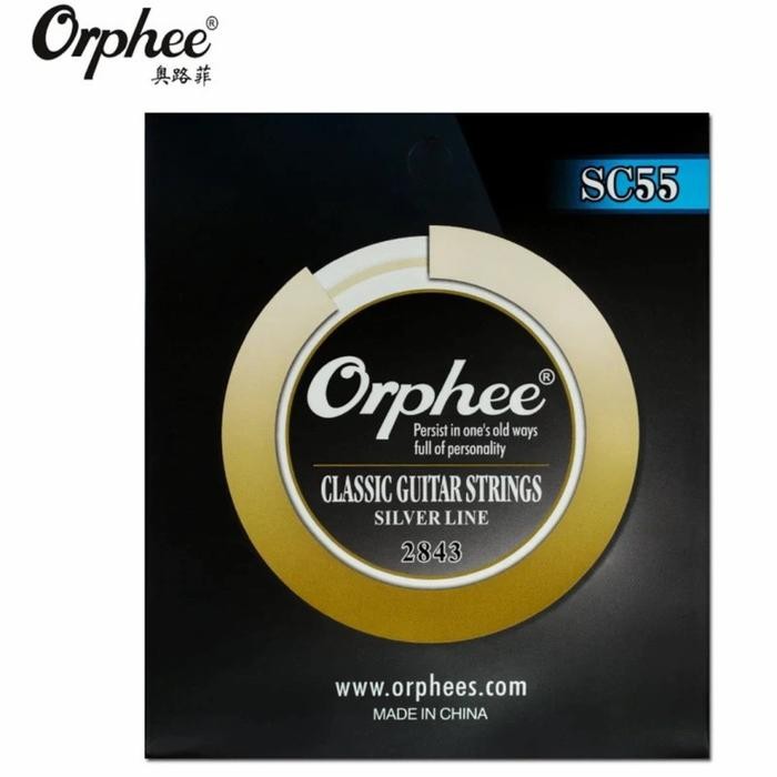 Senar Gitar Orphee Sc55 Original Senar Gitar Orphee Klasik Nylon 1Set