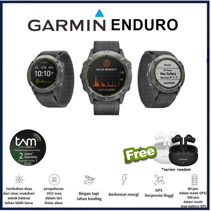 SK6C Garmin Enduro Smartwatch Sportwatch For Endurance Athletes Smart Watch