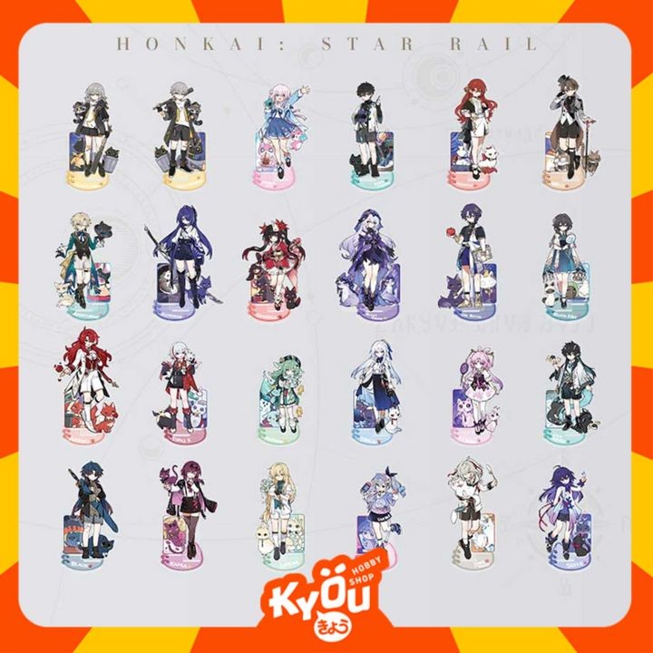 

Jing Yuan - Blade - Sparkle Acheron Little Cat Series Acrylic Stand - Honkai: Star Rail (18cm)
