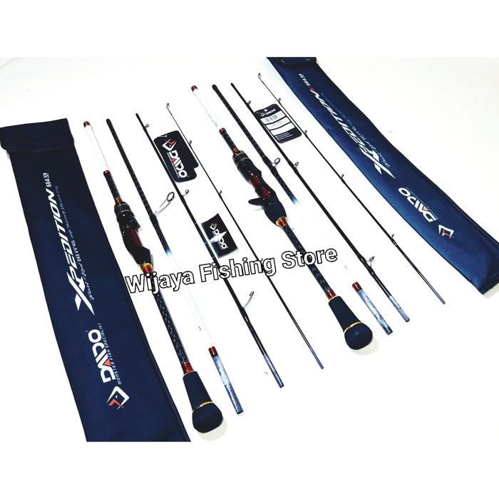 Joran Pancing BC Casting Daido Travel Rod Xpedition UL Sambung 4 198