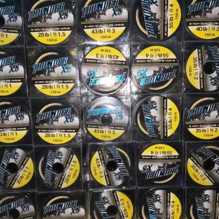Senar PE thunder x8 150m