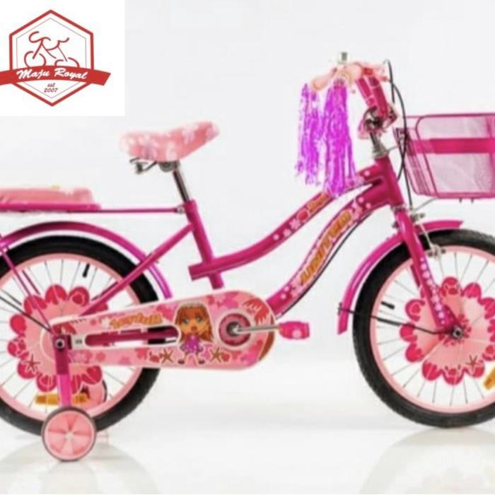 SEPEDA ANAK UNITED JOYFULL 16 inch KERANJANG CEWEK NEW