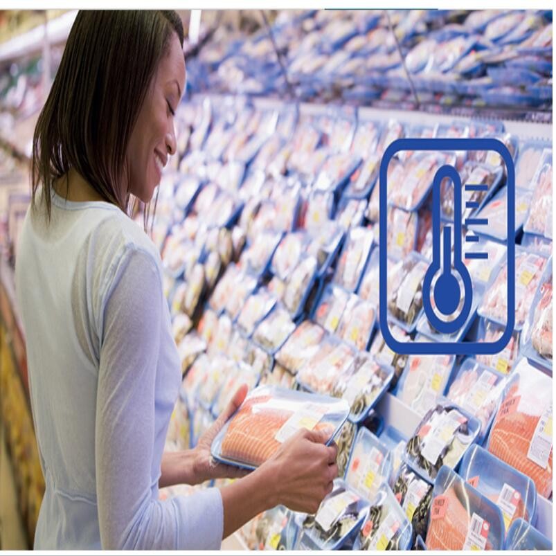 Temperature RFID tag Sensor UHF RFID Passive Sticker Tag 840-960mhz