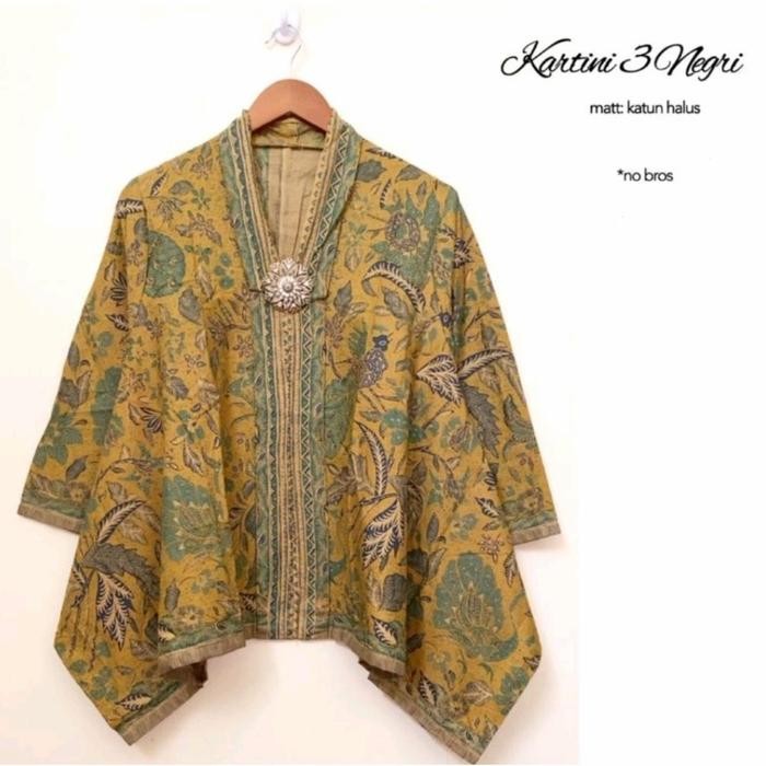 ATASAN BLOUSE BATIK TIGA NEGERI BATWING *
