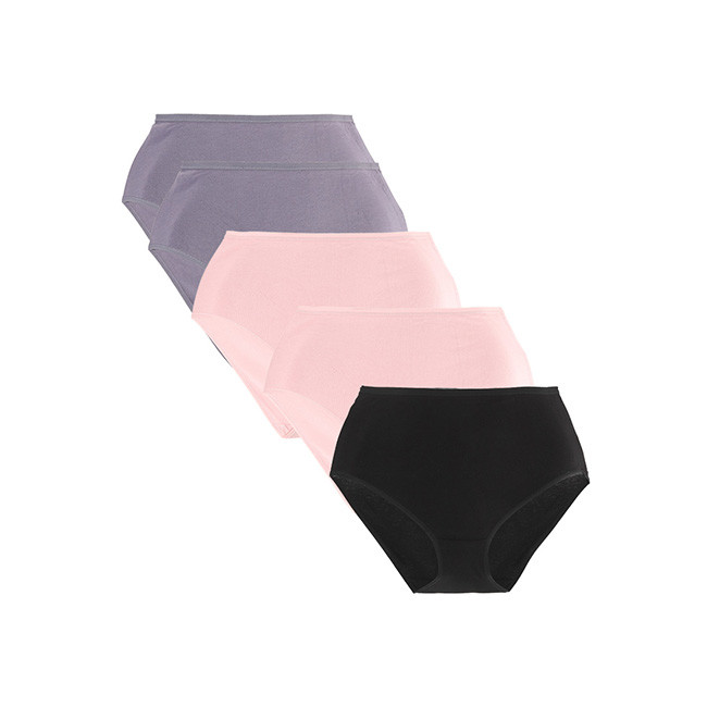 Hush Puppies Pakaian Dalam Wanita Midi Bk/Pk/Pk/Pp/Pp