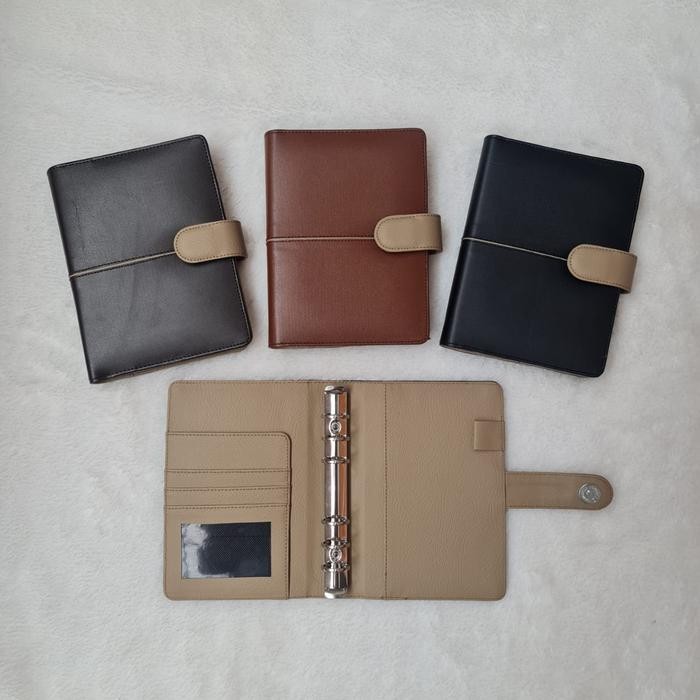 

Binder A6/6 holes bahan kulit sintetis