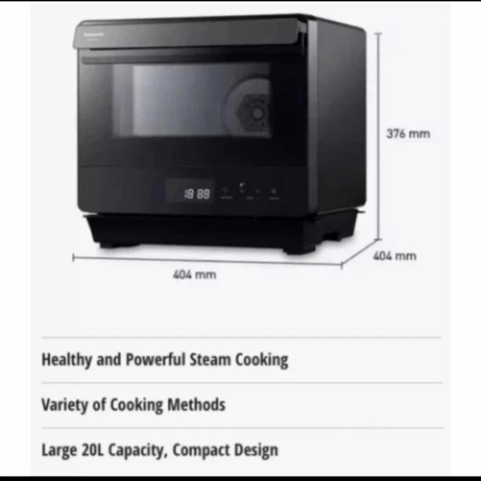 Panasonic Cubie Convection Oven Crowave Steam Air Fryer Nu-Sc180