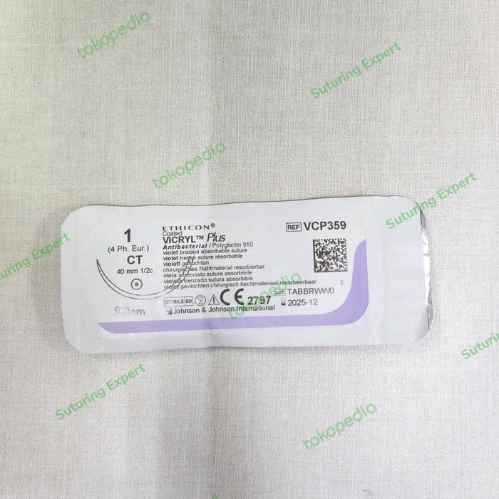 HSF3 Vicryl 1 Taper