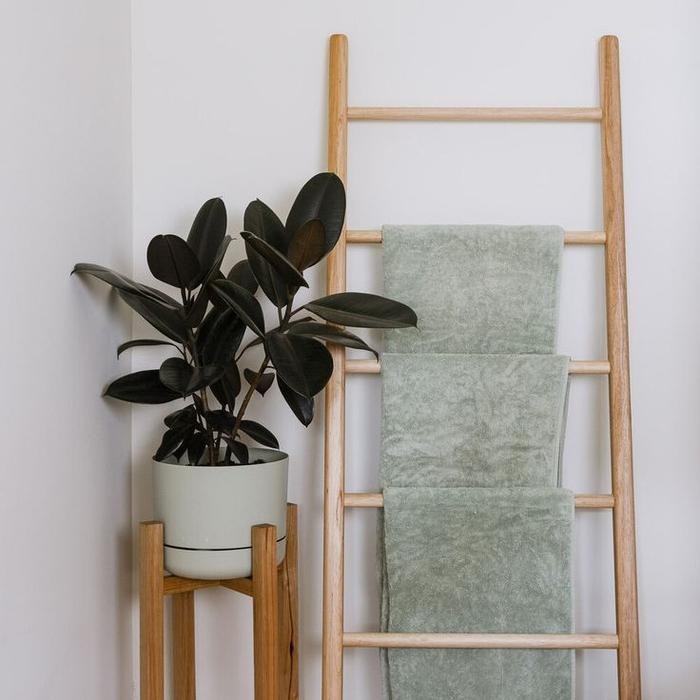 PREMIUM ladder hanger - gantungan hanger - stand hanger gantungan - gantungan kayu - gantungan