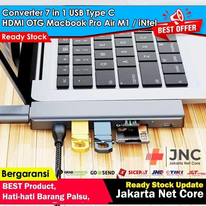 Sale Converter Dongle Macbook Pro Air M1 M2 Adapter Hdmi Typ C , Usb Termurah