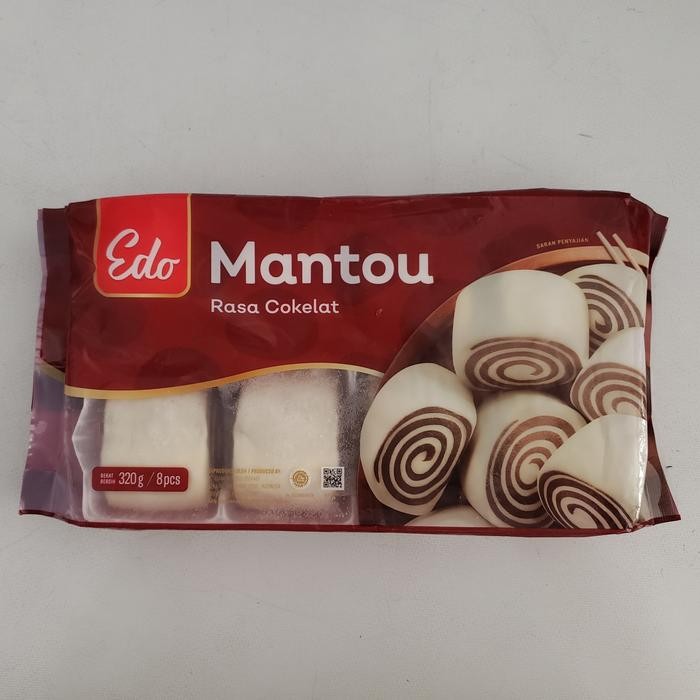 

Q2PT Mantou Edo Coklat Isi 8 Mantao