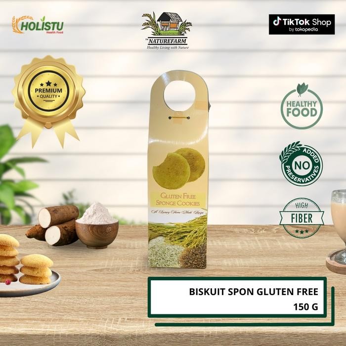 

OR6T Biskuit Cemilan Sehat Spon Gluten Free Naturefarm