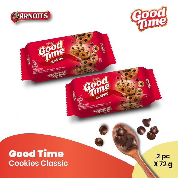 

OR6T Good Time Cookies Classic 2X72Gr - Twinpack