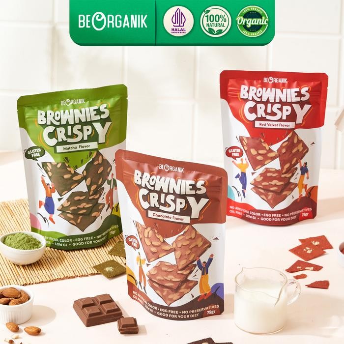 

OR6T Brownies Crispy Organik (Vegan & Gluten Free) All Variant