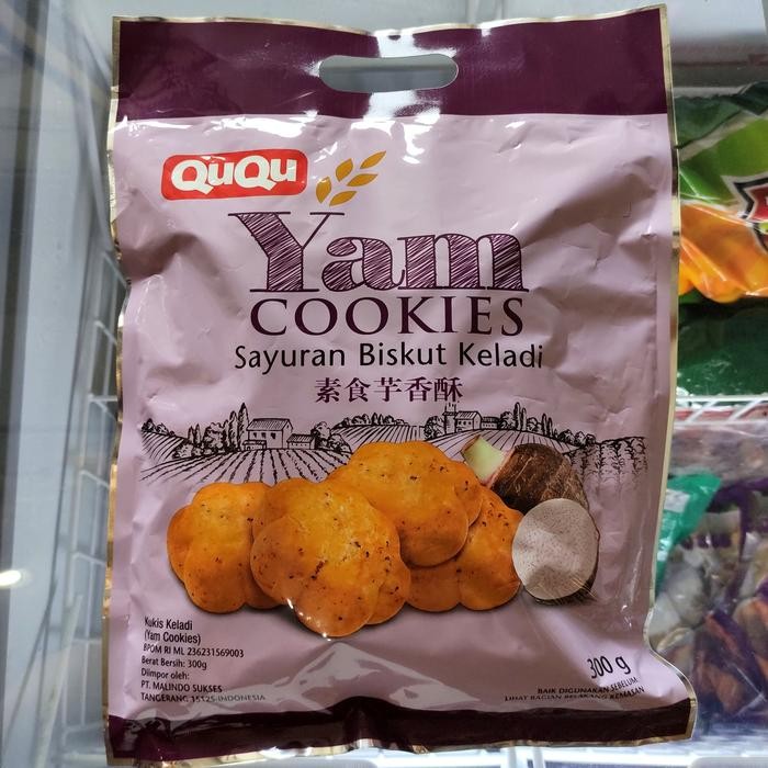 

OR6T Ququ Yam Cookies Keladi 300 Gram