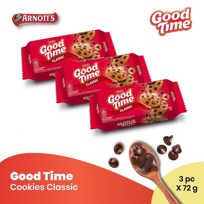 

OR6T Good Time Cookies Classic 3X72Gr - Triplepack