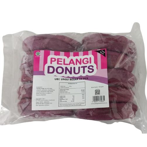 

OR6T Pelangi Donat Ubi Ungu Isi 10 (Besar)