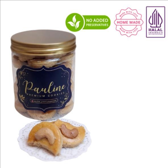 

OR6T Kue Kacang Mete Premium - Pauline Premium Cookies