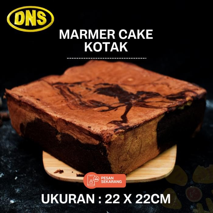 

OR6T Marmer Cake 22X22Cm / Kue Marmer Premium / Kue Lebaran