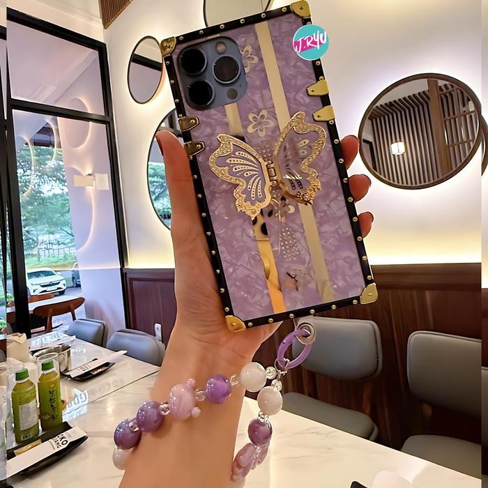 JRYU Casing Sultan Kupu Kupu Compatible with Samsung Realme Infinix Redmi Iphone *