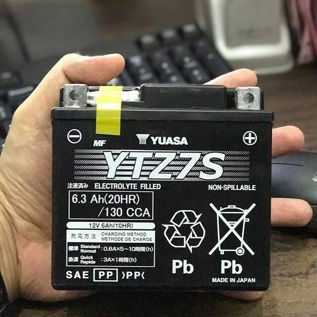 Aki Baterai Yuasa Ytz7S Japan Honda Cbr 1000 Kawasaki Ninja Zx-10