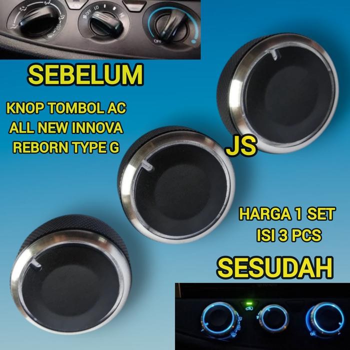KNOP TOMBOL AC INNOVA REBORN TYPE G