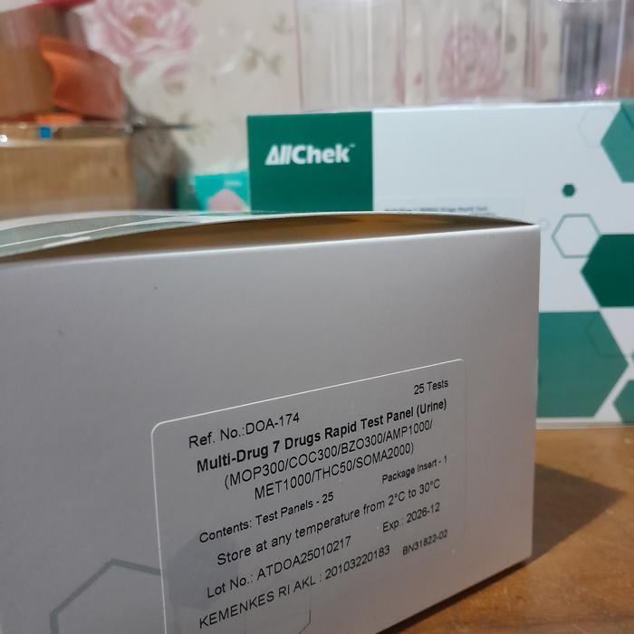 alat tes narkoba-7 parameter SOMA merk hindering akurat sudah AKL