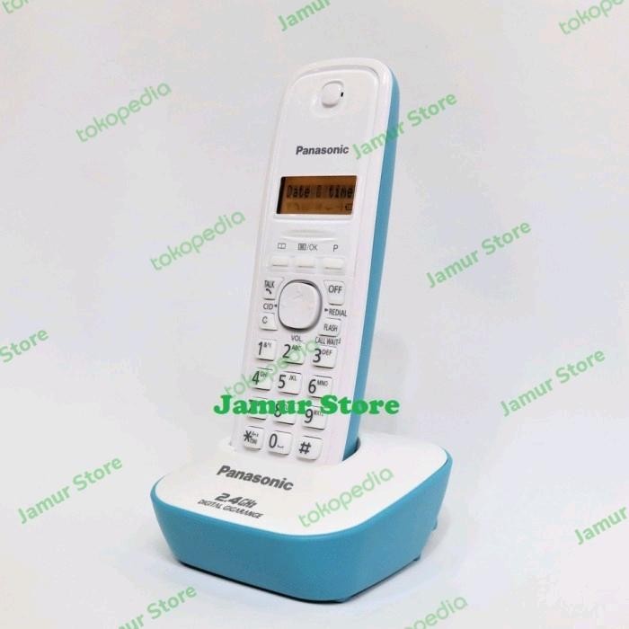 Menarik Telepon Wireless Panas0Nic Kx-Tg3311 Cordless Phone Kx-Tg3311 - Biru Termurah