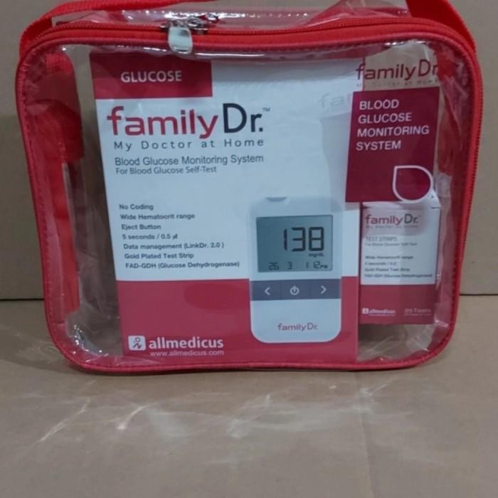 TERLARIS!!! Paket Alat + Strip gula darah familyDr blood glucose AGM-513S OMRON