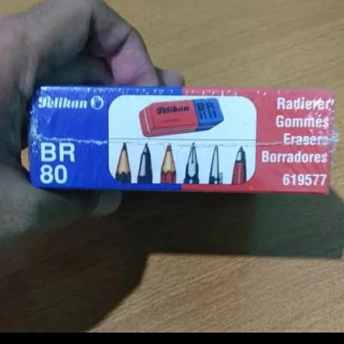 

Penghapus/Stip Pensil+Pulpen Pelikan Br80 ( 1 Box Isi 80 Pcs )