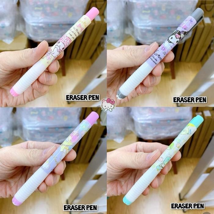 

Penghapus Pensil Eraser Pen Sanrio & Sumikko Gurashi Original My Melody Little Twin Stars Kuromi