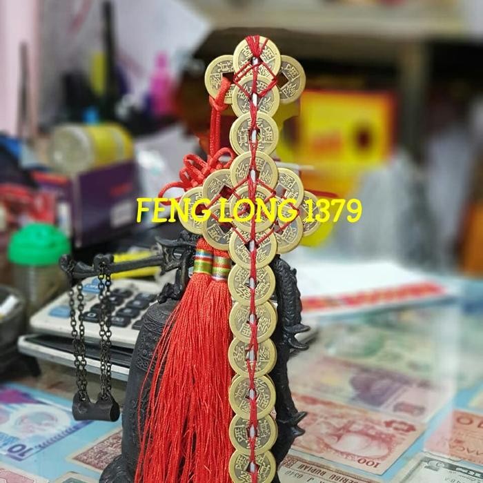 

Pedang Tujuh Bintang Koin Kuningan Kuno Qi Xing Bao Jian Pedang Koin