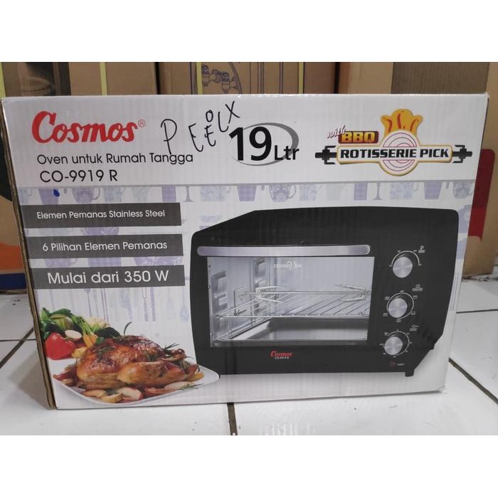 (KHUSUS ) OVEN LISTRIK COSMOS LOW WATT 9919 R