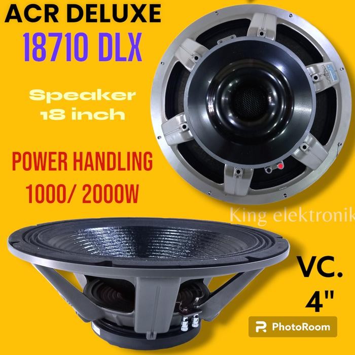Speaker acr 18 inch Deluxe 18710 DLX new Product acr