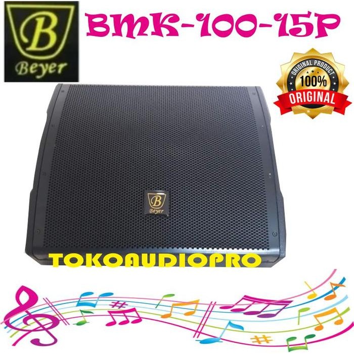 Beyer BMK100 Speaker Pasif Monitor Panggung Beyer BMK-100 Stage Monitor 10 12 15
