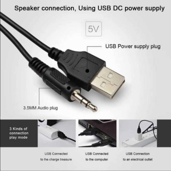 Speaker SADA D-202 Subwoofer - Speaker Komputer Laptop hp - Speaker